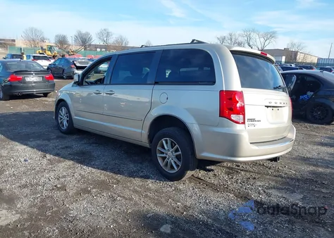2013 Dodge Grand Caravan Sxt from USA, damaged, VIN 2C4RDGCG0DR648320